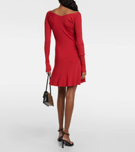 Jacquemus La Mini Robe Pralu off-shoulder minidress