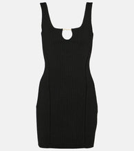 Jacquemus La Mini Robe Sierra ribbed-knit minidress. Jacquemus La Mini Robe Sierra 罗纹针织迷你连衣裙
