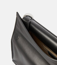 Jacquemus La Pochette Rond Carr√É¬© leather clutch