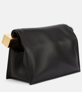 Jacquemus La Pochette Rond Carr√É¬© leather clutch