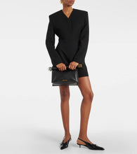 Jacquemus La Pochette Rond Carr√É¬© leather clutch