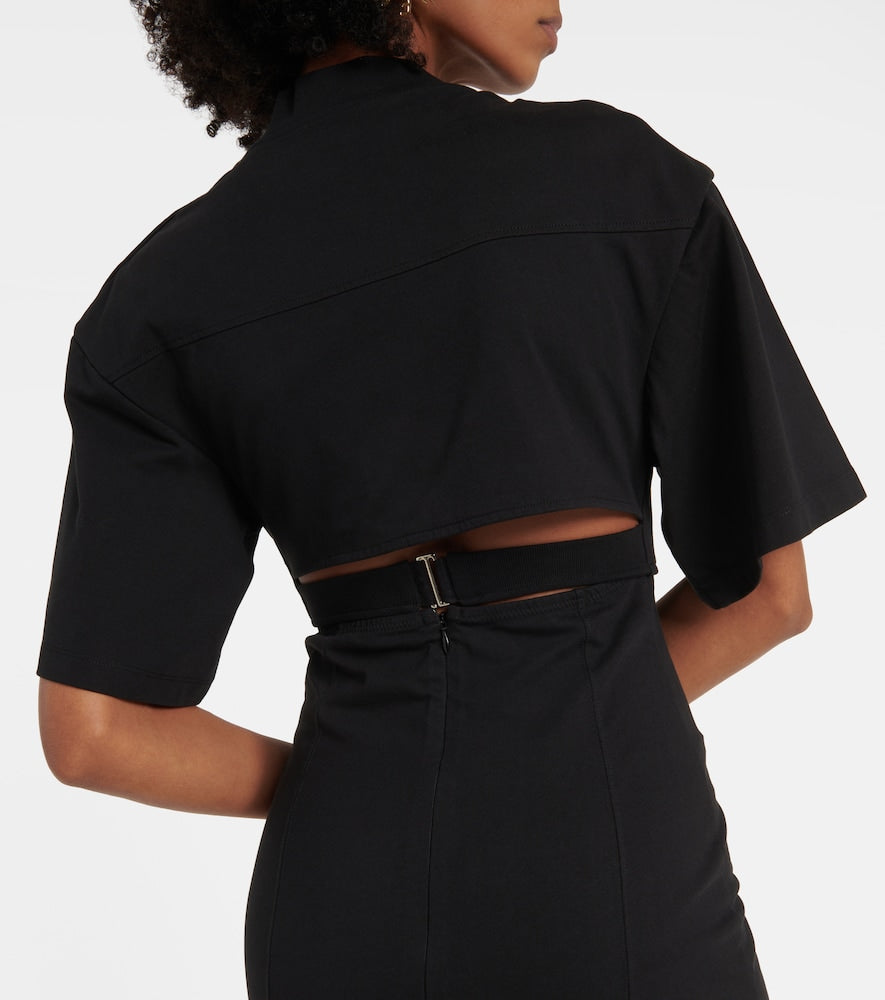 Jacquemus La Robe Bahia cotton minidress