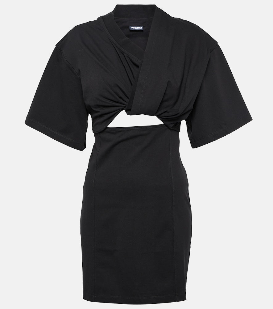 Jacquemus La Robe Bahia cotton minidress. Jacquemus La Robe Bahia 棉质迷你连衣裙