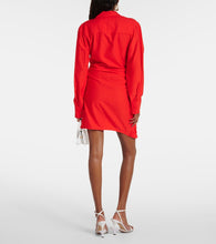 Jacquemus La Robe Bahia draped shirt dress