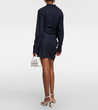 Jacquemus La Robe Bahia plunge-neck minidress