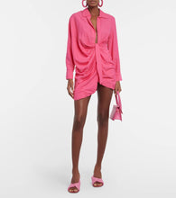 Jacquemus La Robe Bahia tie-detail minidress