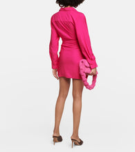 Jacquemus La Robe Bahia tie-detail minidress