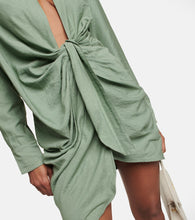 Jacquemus La Robe Bahia tie-detail minidress