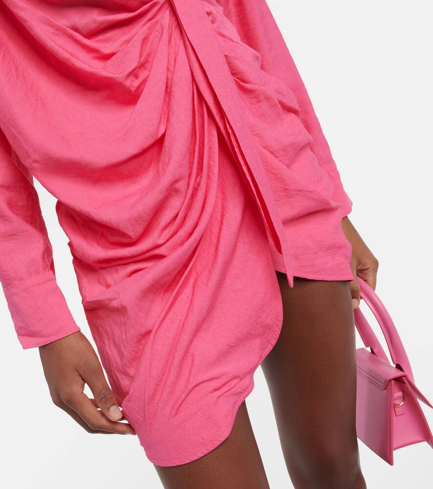 Jacquemus La Robe Bahia tie-detail minidress