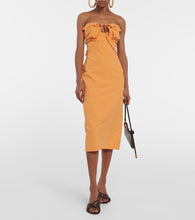 Jacquemus La Robe Bikini cotton-blend midi dress