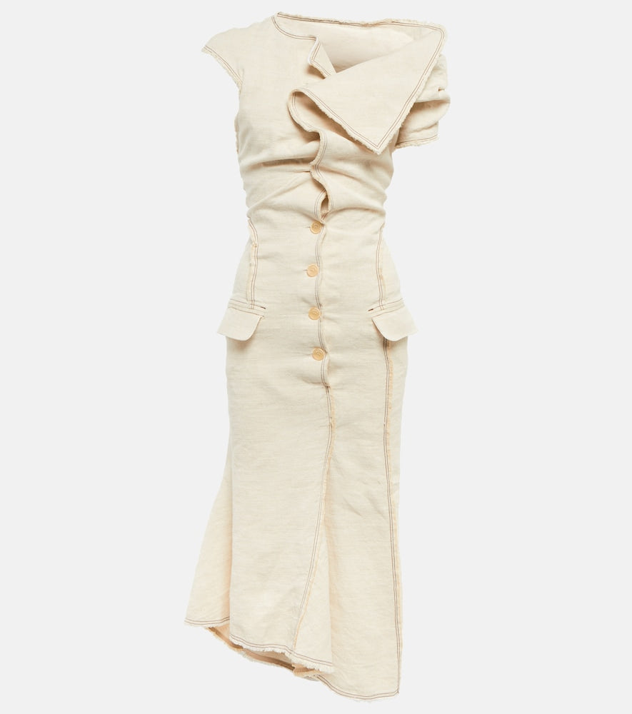 Jacquemus La Robe Camargue midi dress. Jacquemus La Robe Camargue 中长连衣裙