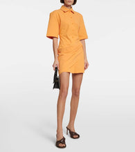 Jacquemus La Robe Camisa cotton-blend minidress