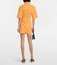 Jacquemus La Robe Camisa cotton-blend minidress