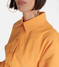 Jacquemus La Robe Camisa cotton-blend minidress