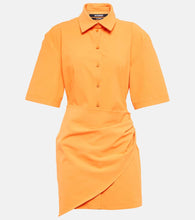 Jacquemus La Robe Camisa cotton-blend minidress