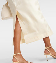 Jacquemus La Robe Carino satin midi dress
