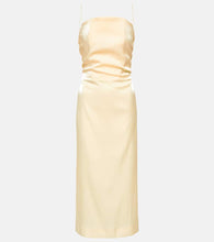 Jacquemus La Robe Carino satin midi dress