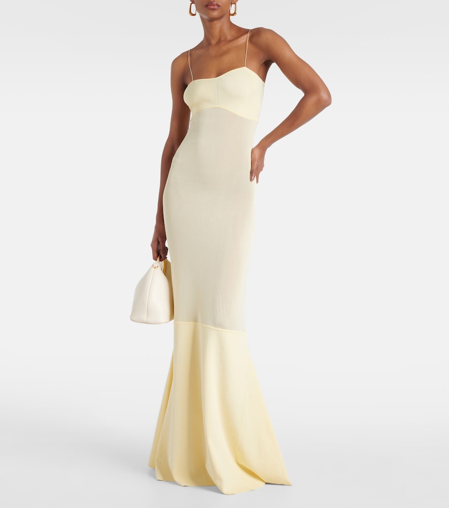 Jacquemus La Robe Fino gown