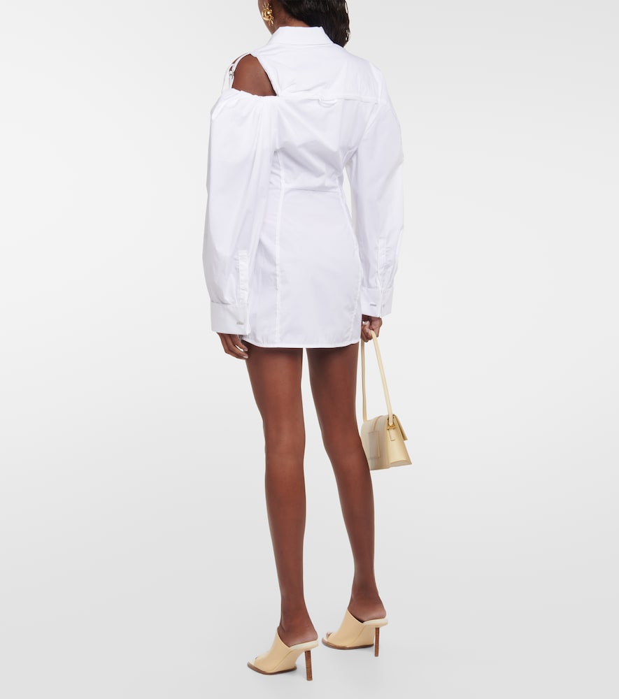 Jacquemus La Robe Galliga cotton-blend minidress