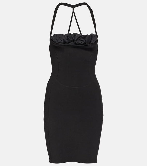 Jacquemus La Robe Maille Croissant minidress