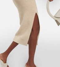 Jacquemus La Robe Maille Noeud midi dress