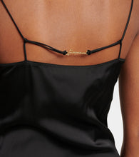 Jacquemus La Robe Notte satin midi dress