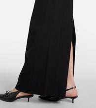 Jacquemus La Robe Pablo one-shoulder crêpe gown