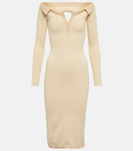 Jacquemus La Robe Pampero cotton-blend midi dress. Jacquemus La Robe Pampero 棉混纺中长连衣裙