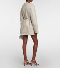 Jacquemus La Robe Peplo wool-blend minidress