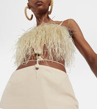 Jacquemus La Robe Raphia fringed midi dress