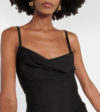 Jacquemus La Robe Saudade draped maxi dress