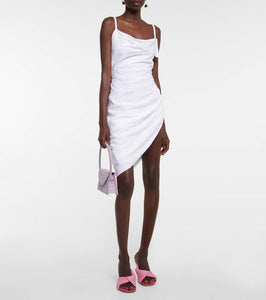 Jacquemus La Robe Saudade voile minidress