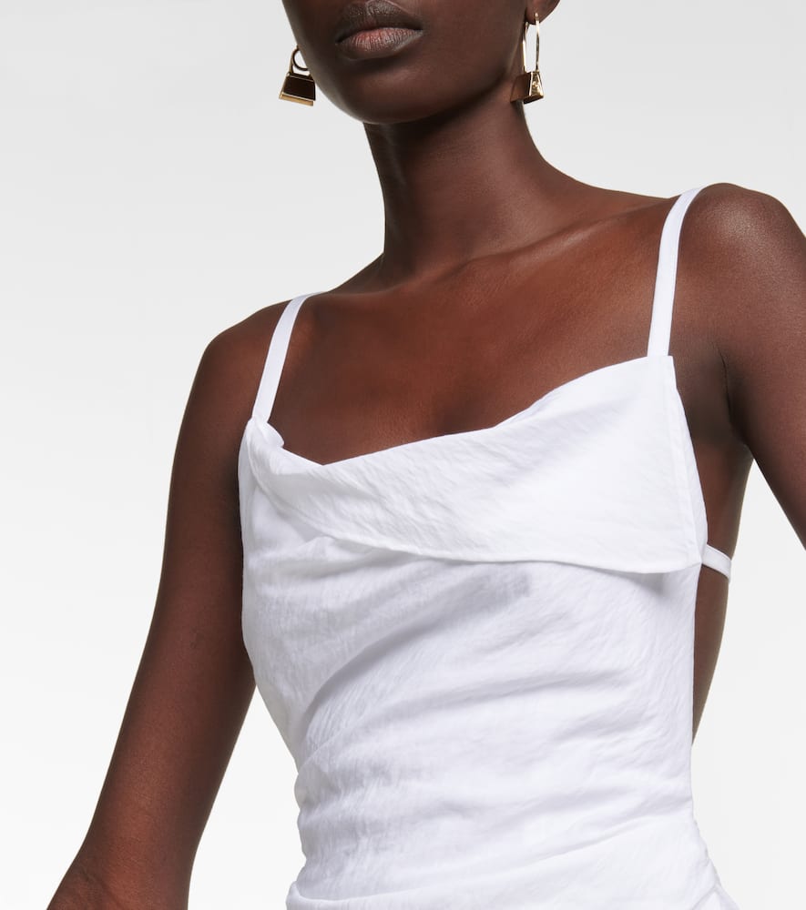 Jacquemus La Robe Saudade voile minidress