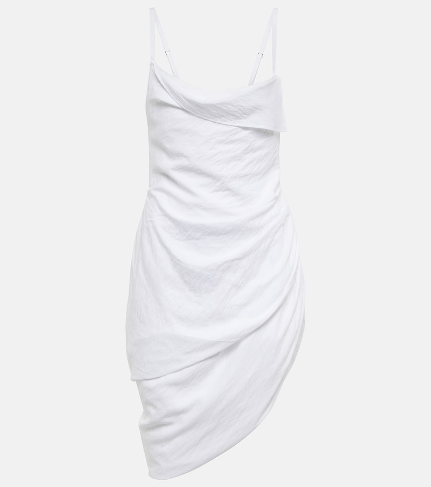 Jacquemus La Robe Saudade voile minidress. Jacquemus La Robe Saudade 巴里纱迷你连衣裙