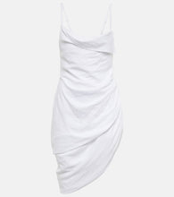 Jacquemus La Robe Saudade voile minidress. Jacquemus La Robe Saudade 巴里纱迷你连衣裙