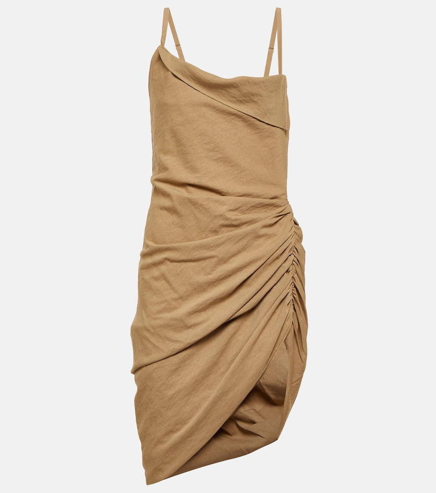 Jacquemus La Robe Saudade voile minidress. Jacquemus La Robe Saudade 巴里纱迷你连衣裙