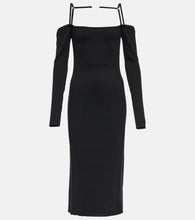 Jacquemus La Robe Sierra midi dress. Jacquemus La Robe Sierra 中长连衣裙
