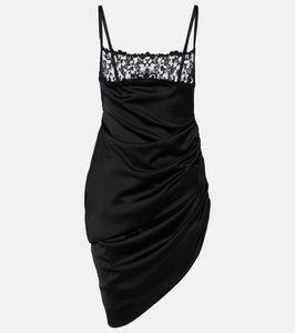 Jacquemus La Saudade brod√É¬©e satin minidress