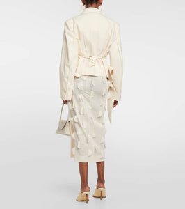 Jacquemus La Veste Artichaut ruffled blazer