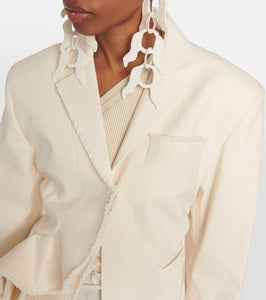 Jacquemus La Veste Artichaut ruffled blazer