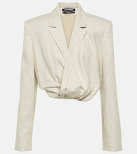 Jacquemus La Veste Bahia Courte cropped blazer