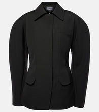 Jacquemus La Veste Castagna virgin wool jacket