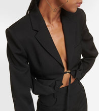 Jacquemus La Veste Croissant virgin wool jacket