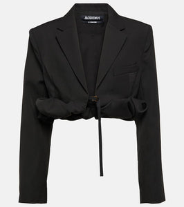 Jacquemus La Veste Croissant virgin wool jacket