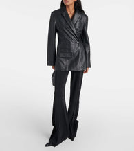 Jacquemus La Veste Tibau Cuir leather blazer
