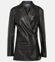 Jacquemus La Veste Tibau Cuir leather blazer