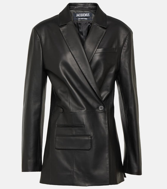 Jacquemus La Veste Tibau Cuir leather blazer