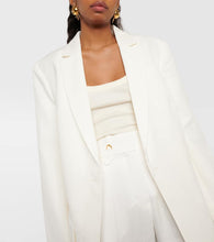 Jacquemus La Veste Tibau asymmetric blazer