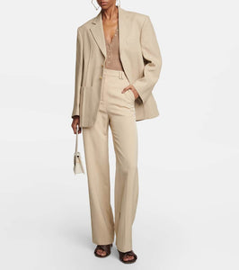 Jacquemus La Veste d√¢¬Ä¬ôHomme linen blazer