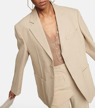 Jacquemus La Veste d√¢¬Ä¬ôHomme linen blazer